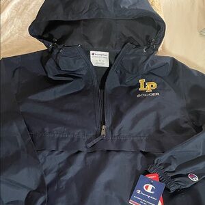 Champion Kids Navy Raincoat with Hood